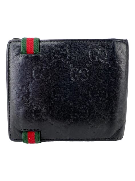 Carteira Gucci Guccissima Preta Original .